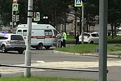 Пешехода сбили прямо на "зебре" в Комсомольске (видео)