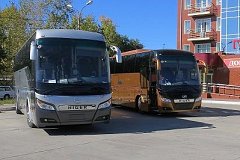Презентация пассажирских автобусов марки «Higer» прошла в Хабаровске