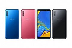 Samsung Galaxy A7 с тройной камерой оценили в 27 тысяч рублей