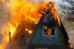 Мать и сын сгорели в частном доме под Хабаровском