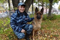 Автоугонщицу нашли с помощью служебной собаки в Комсомольске-на-Амуре