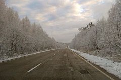 Трасса Хабаровск – Комсомольск-на-Амуре открыта для пассажирских автобусов