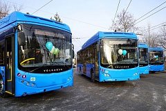 В Хабаровске презентовали новые пассажирские автобусы