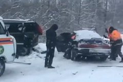 Автокатастрофа в Хабаровском крае унесла две жизни (видео)