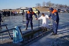 Крещенские «купания» в Хабаровском крае прошли без происшествий