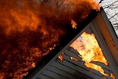 Три раза за месяц произошел пожар в доме хабаровской многодетной семьи