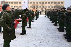 В Хабаровске 350 новобранцев приняли военную присягу