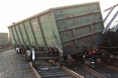 В Хабаровском крае сошел с рельс вагон грузового поезда