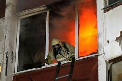 Мужчина пострадал при пожаре в Хабаровске