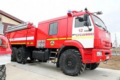 Новое пожарное депо открылось в селе Хабаровского края