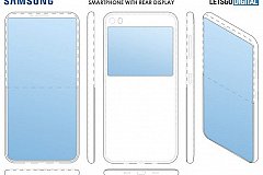 Samsung выпустит смартфон с дополнительным дисплеем на задней панели