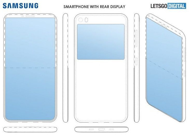 Samsung выпустит смартфон с дополнительным дисплеем на задней панели фото 2