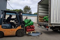Овощи отправили пострадавшим от паводка в Тугуро-Чумиканский район