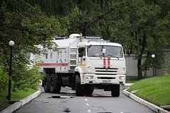 Уровень воды до 7,5 метров: В Комсомольск срочно перебрасывают мощные насосы и тяжелую технику
