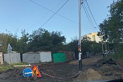 Начался долгожданный ремонт дороги по улице Сигнальная в Хабаровске
