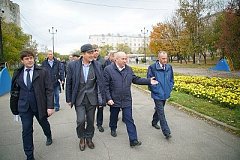 Мэр Хабаровска оценил состояние улиц Центрального района