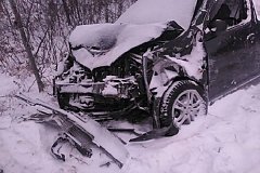 ДТП в Комсомольске: водитель погиб, пассажир госпитализирован