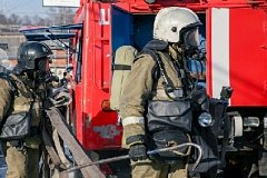Хабаровские спасатели выезжали на тушение пожара в кинотеатре ТЦ "Южный парк"