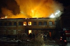 Бывший Дом офицеров сгорел в новогоднюю ночь в Хабаровске