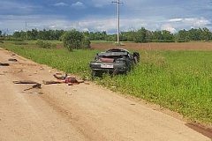 Водитель погиб уходя от полицейской погони в Приамурье