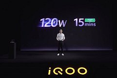 iQOO представил сверхбыструю зарядку мощностью 120 Вт