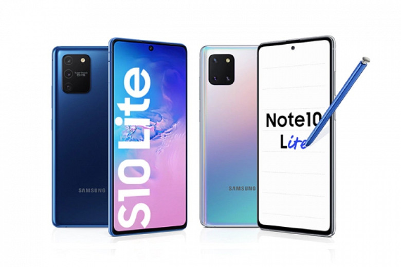 Samsung Galaxy S10 Lite и Note 10 Lite