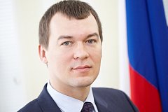 Михаил Дегтярёв сегодня проведет "прямую линию" с жителями Хабаровского края