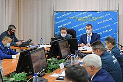 Михаил Дегтярев высоко оценил итоги работы сотрудников МЧС в Хабаровском крае