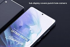 Samsung патентует смартфон со скрывающейся фронтальной камерой