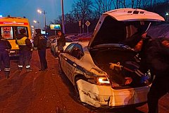 Во Владивостоке водитель насмерть сбил инспектора ДПС