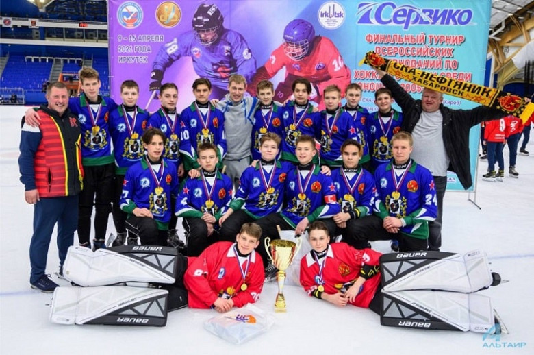 Команда "СКА-Нефтяник-2005" стала победителем всероссийских соревнований по хоккею с мячом фото 2