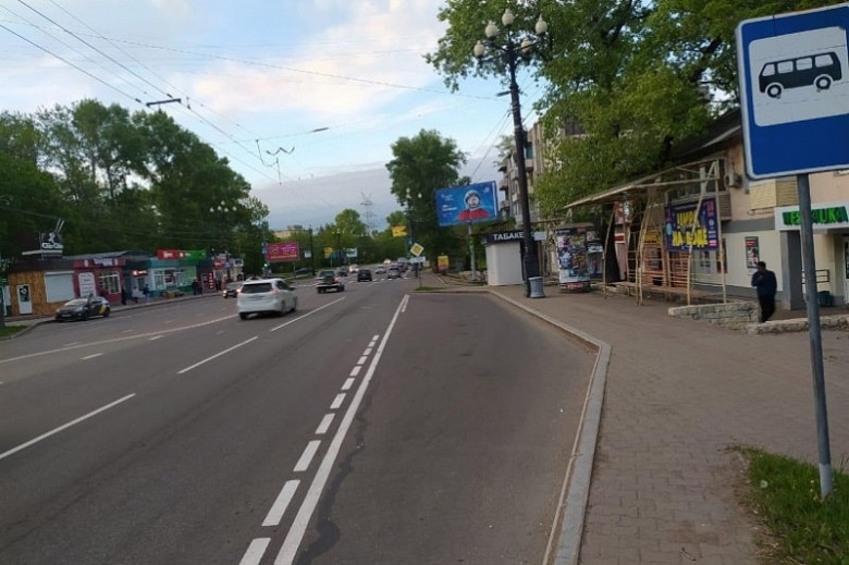 В Хабаровске пассажир автобуса выпала из салона во время движения фото 2