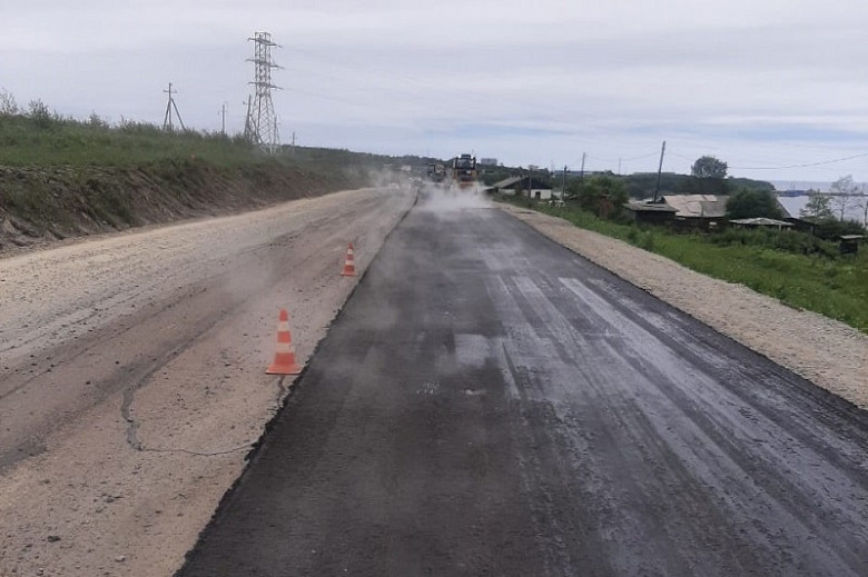 В Хабаровском крае продолжается масштабное строительство новых дорог фото 2