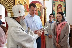 В селе Вознесенском построена новая церковь