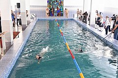Плавательный бассейн открыли в хабаровской школе №30
