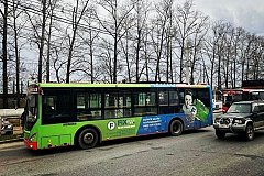 ДТП с участием трех пассажирских автобусов произошло в Хабаровске