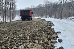 В Хабаровском крае благоустраиваю дороги, ведущие к туристическим объектам