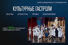 Проект «Культурные гастроли» охватит всю территорию Хабаровского края