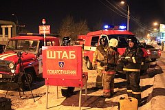 Трое человек пострадали при пожаре в жилом доме в Хабаровске