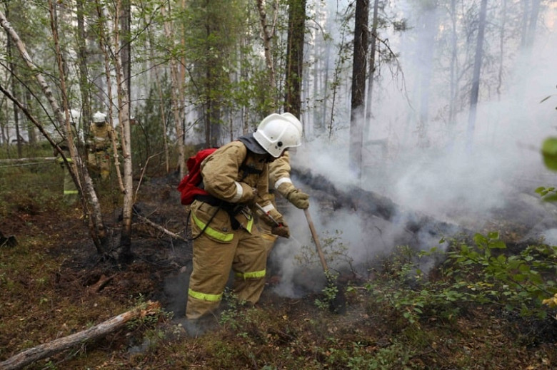 Два пожара общей площадью 42 гектара сегодня полыхают в Хабаровском крае фото 2