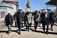Развитие оборонного комплекса стало главной темой визита Михаила Дегтярева в Комсомольск
