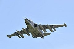 Российский военный самолет разбился в приграничной с Украиной области