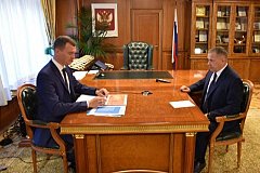 Михаил Дегтярев провел несколько важных рабочих встреч в Москве