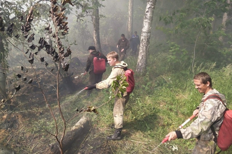 Почти два десятка лесных пожаров ликвидировано в Хабаровском крае за выходные фото 2