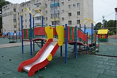 В Комсомольске-на-Амуре благоустроен первый двор по программе «1000 дворов на Дальнем Востоке»