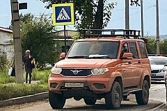 "Патриот" сбил школьника на зебре в Комсомольске-на-Амуре