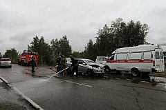 Пять человек доставлены в больницу после ДТП в Хабаровском крае