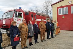 Новая пожарная часть открылась в поселке Тумнин Ванинского района
