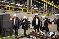 Делегация ERSO посетила завод «Уральские локомотивы»