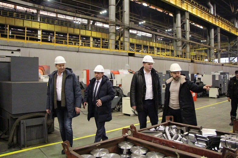 Делегация ERSO посетила завод «Уральские локомотивы» фото 2